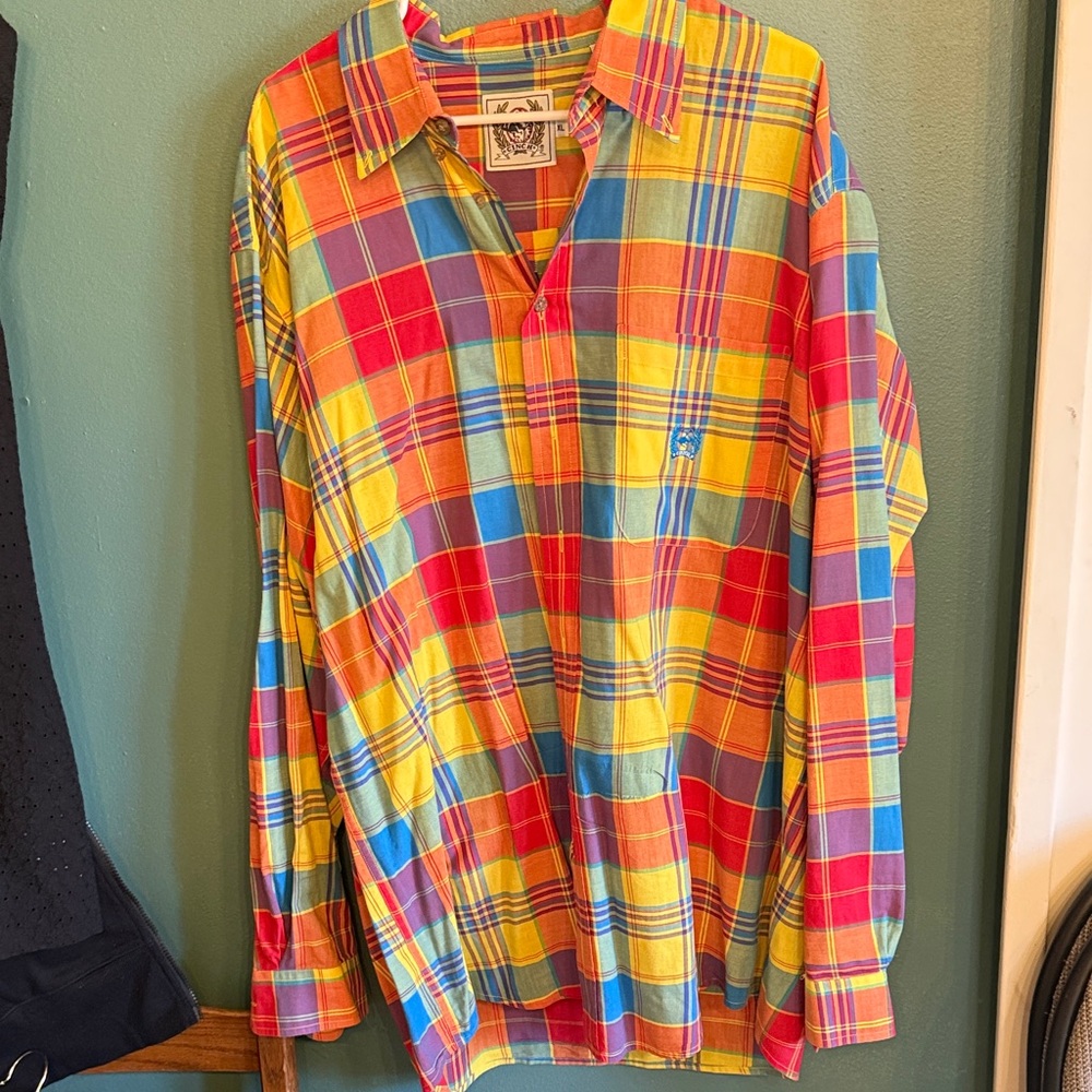 Cinch Multicolor Plaid Casual Shirt